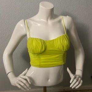 Neon green top , BRAND NEW